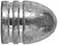 Bullets 
.450" diameter, 200 grain,  
conical revolver bullet for .44 Army Revolvers,
cast from LEE 90382, pure lead, per 50